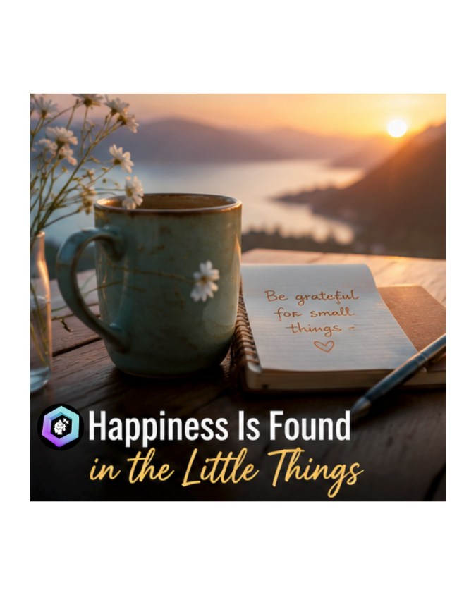 Happiness Is Found in the Little Things