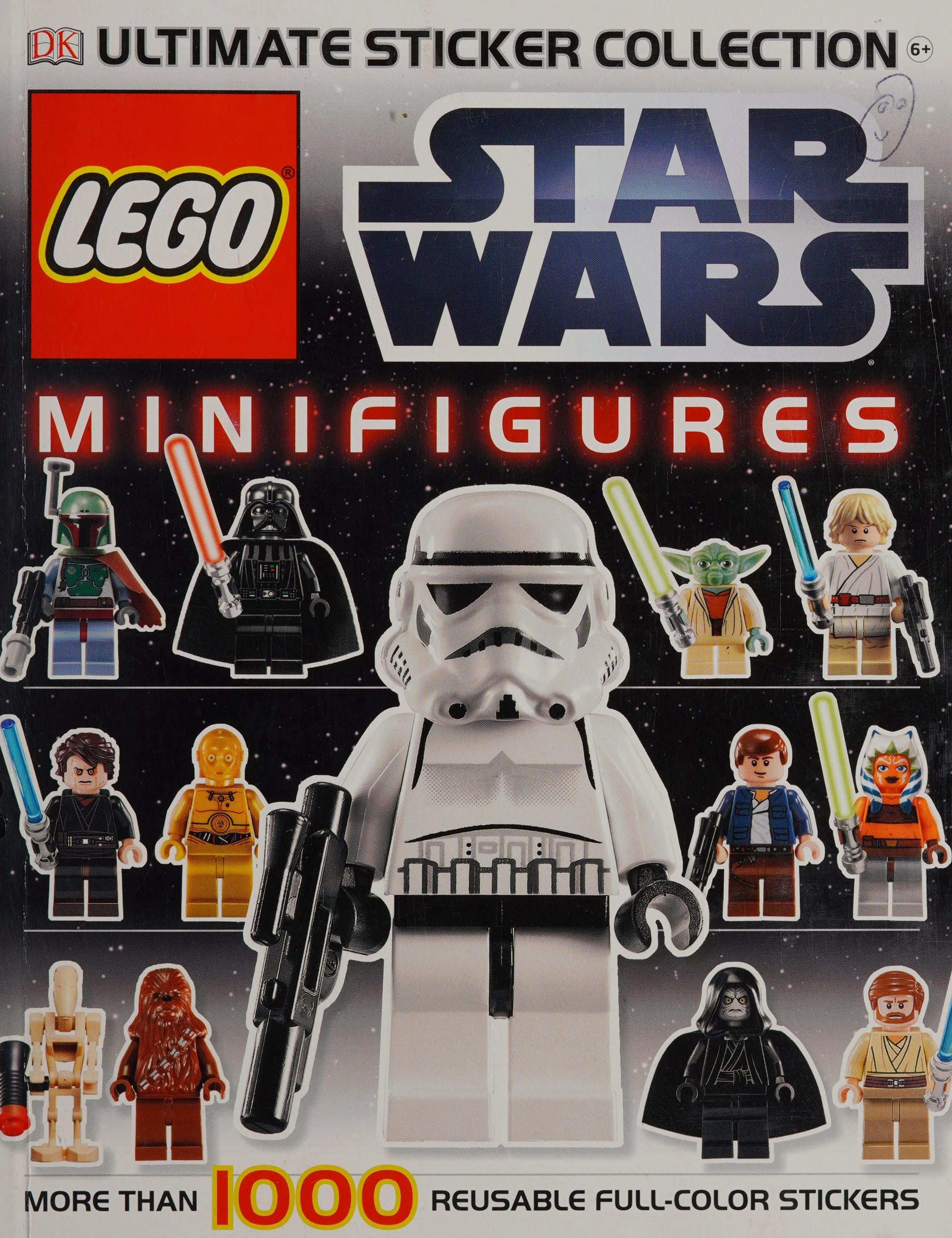 Ultimate Sticker Collection: LEGO® Star Wars: Minifigures More Than 1,000 Reusable Full-Color Stickers