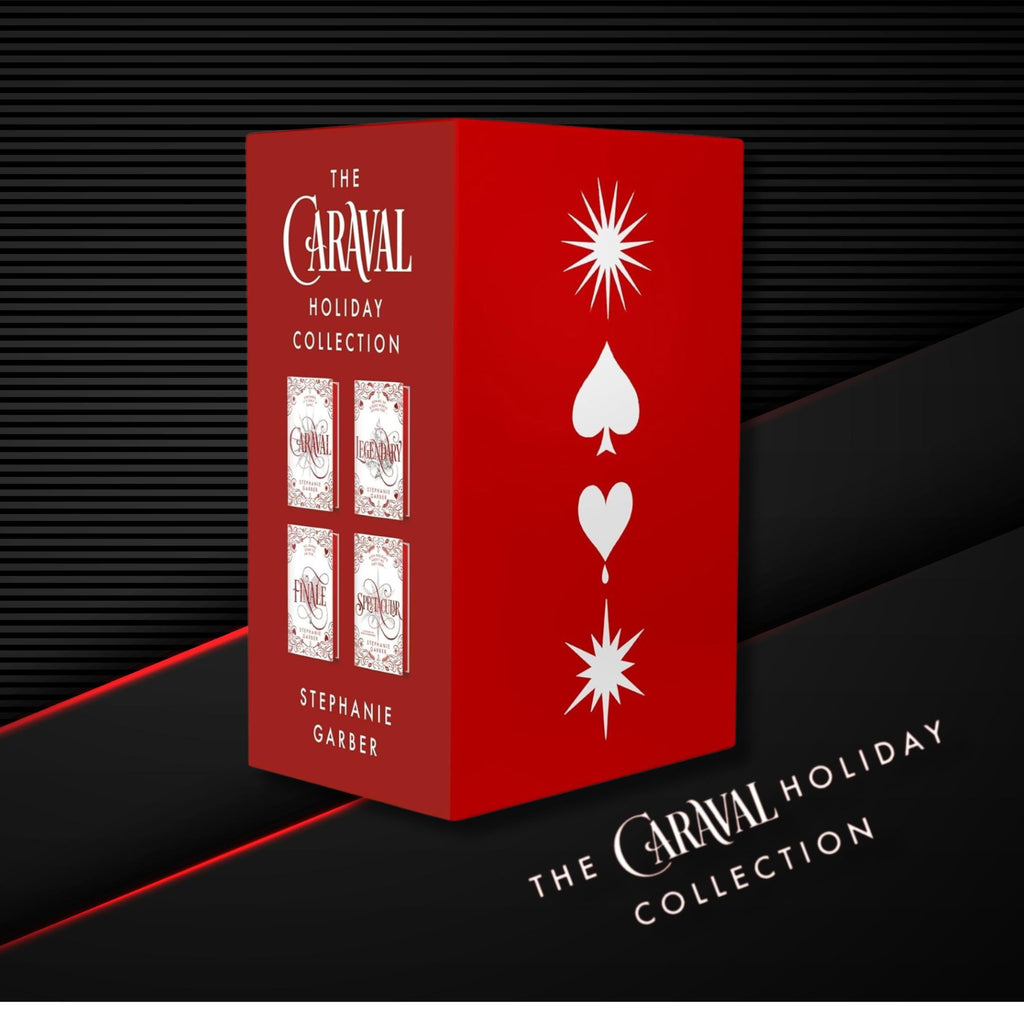 CARAVAL HOLIDAY COLLECTION Red Boxed Set of All Four Books in the Bestselling Series Exclusive White Covers & Red Edged Pages Perfect for the Holiday Season