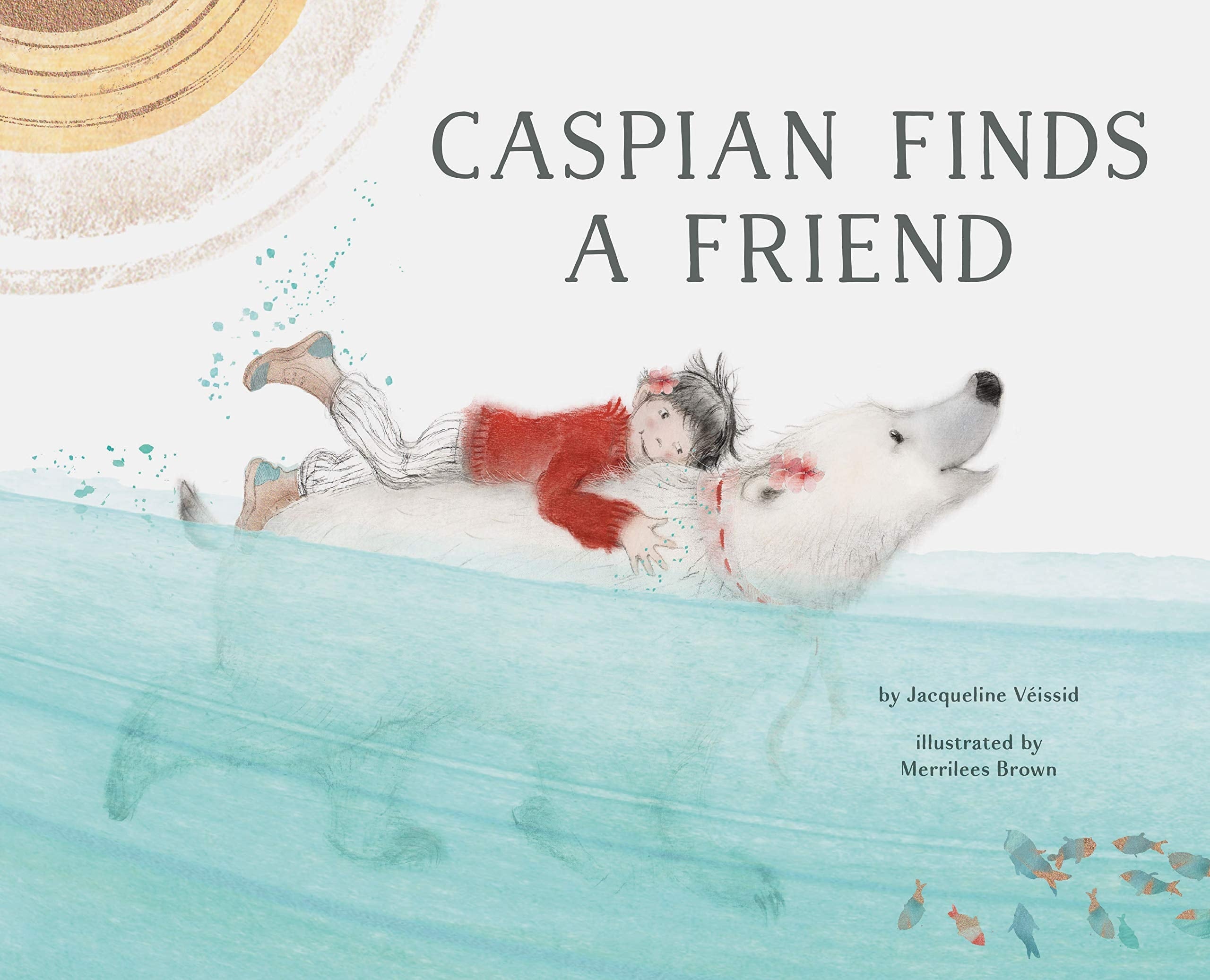 Caspian Finds a Friend (Picture Book about Friendship for Kids, Bear Book for Children)