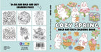 Cozy Spring Bold and Easy Coloring Book
