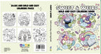 Sweet and Weird Bold and Easy Coloring Book