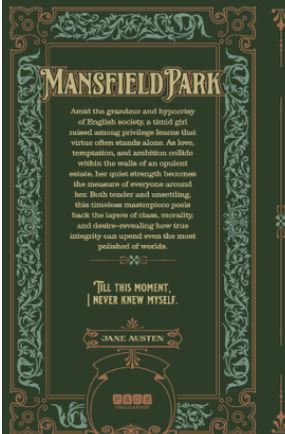 Mansfield Park — Deluxe Hardcover Literary Classic | Complete Novel by Jane Austen