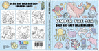 Under the Sea Bold and Easy Coloring Book: Simple Ocean Creatures Coloring Book