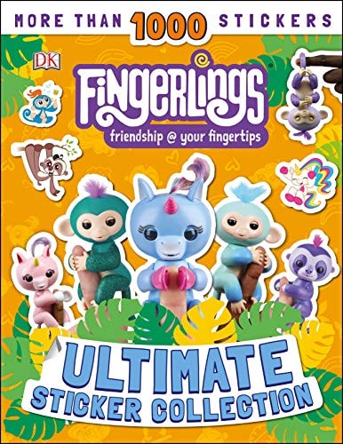 Fingerlings Ultimate Sticker Collection With More Than 1000 Stickers