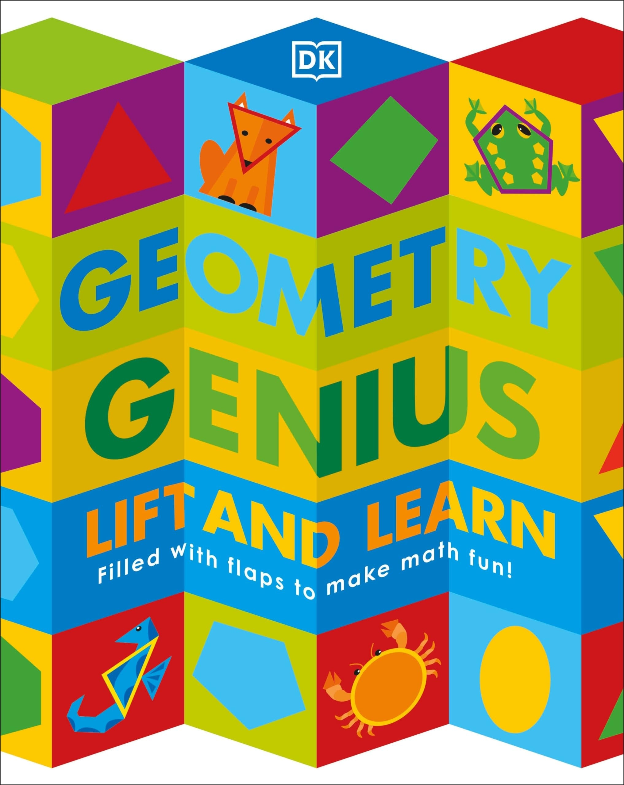 Geometry Genius Lift and Learn: filled with flaps to make math fun!