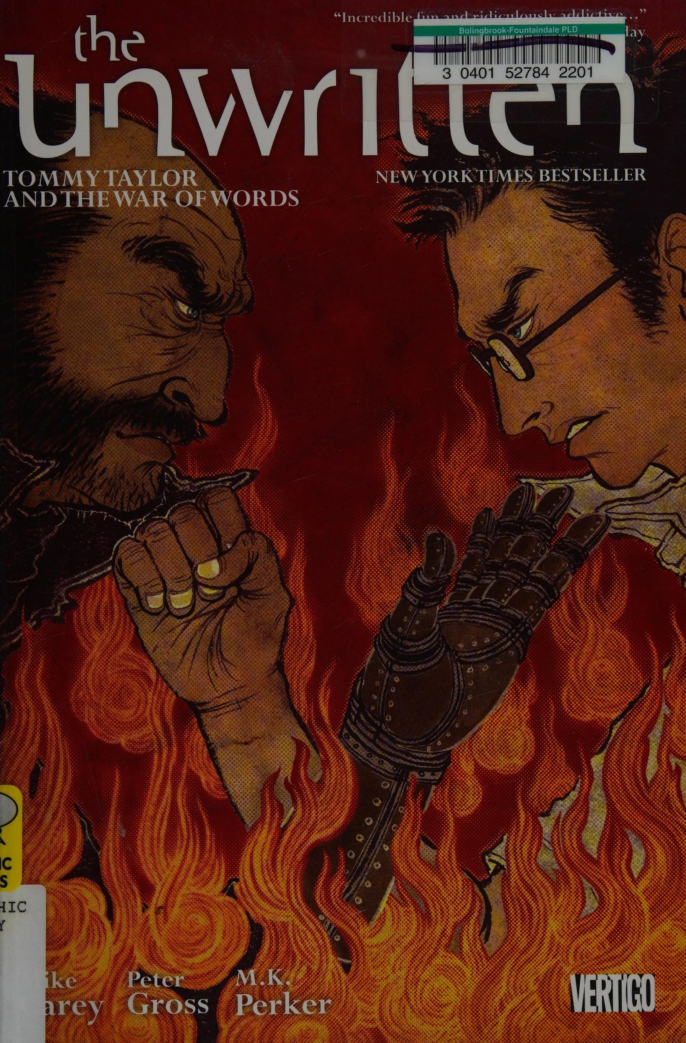 The Unwritten: Tommy Taylor and the War of Words
