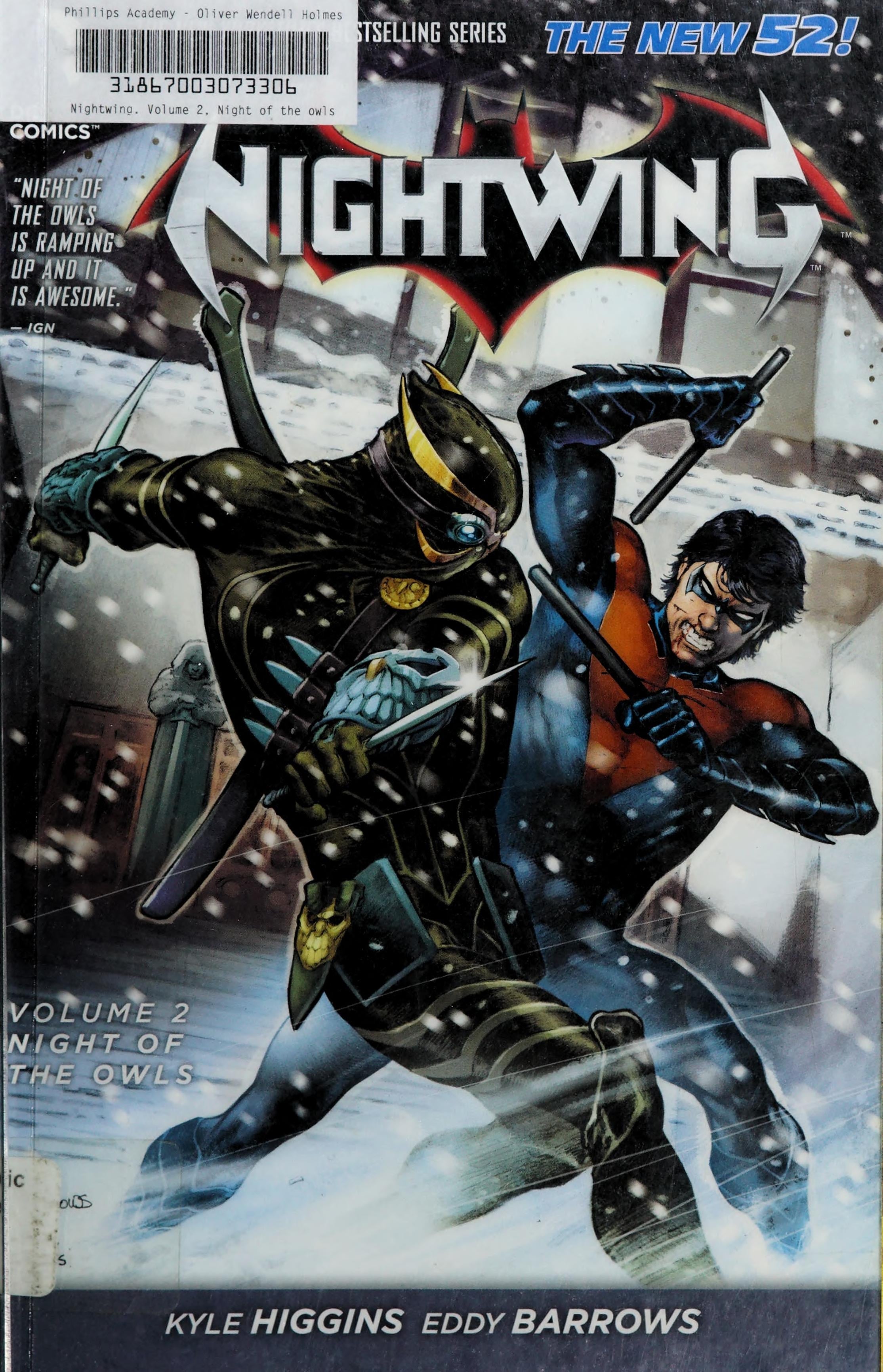 Nightwing Vol. 2: Night of the Owls (The New 52)
