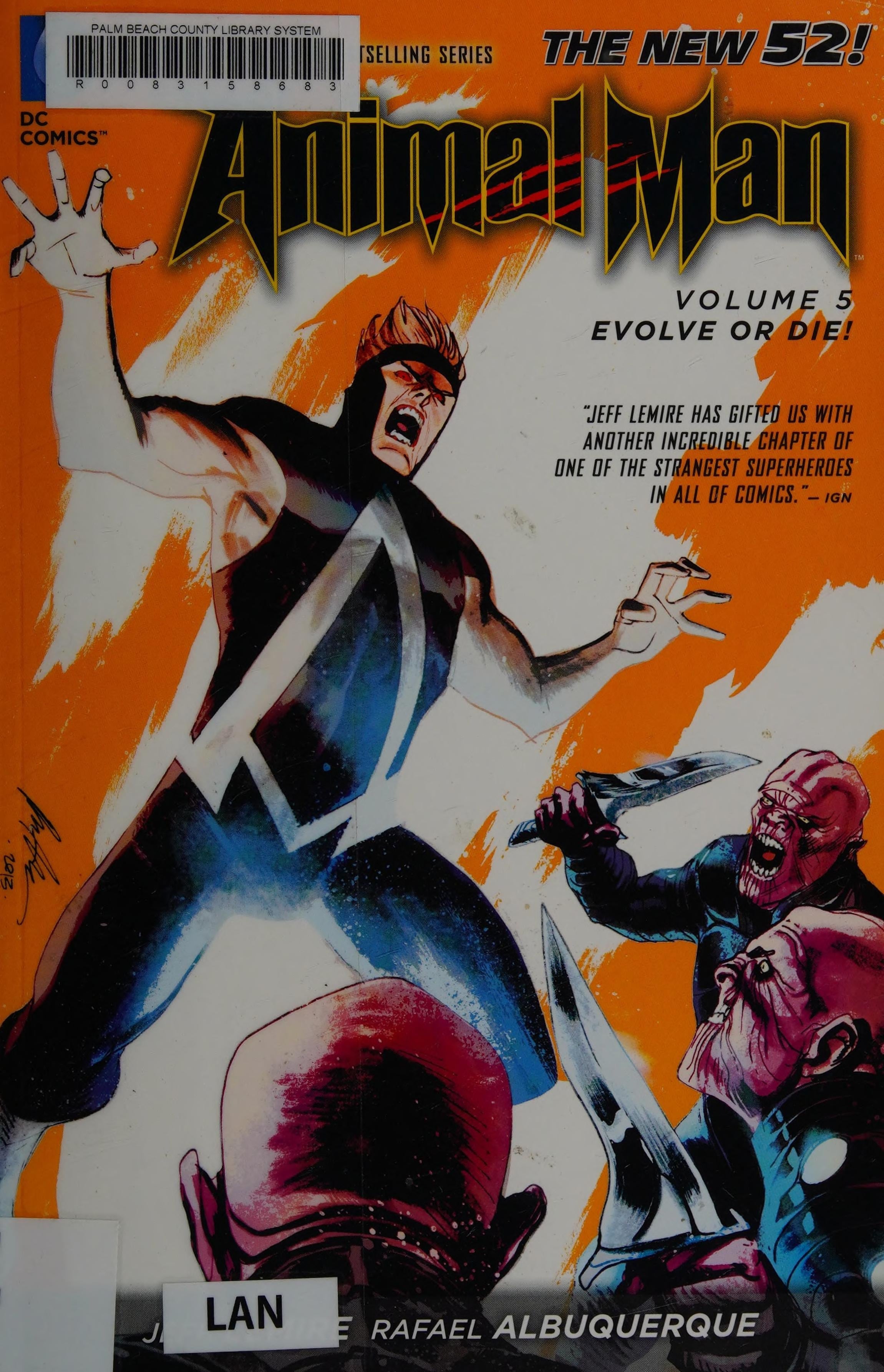 Animal Man Vol. 5: Evolve Or Die! (the New 52)