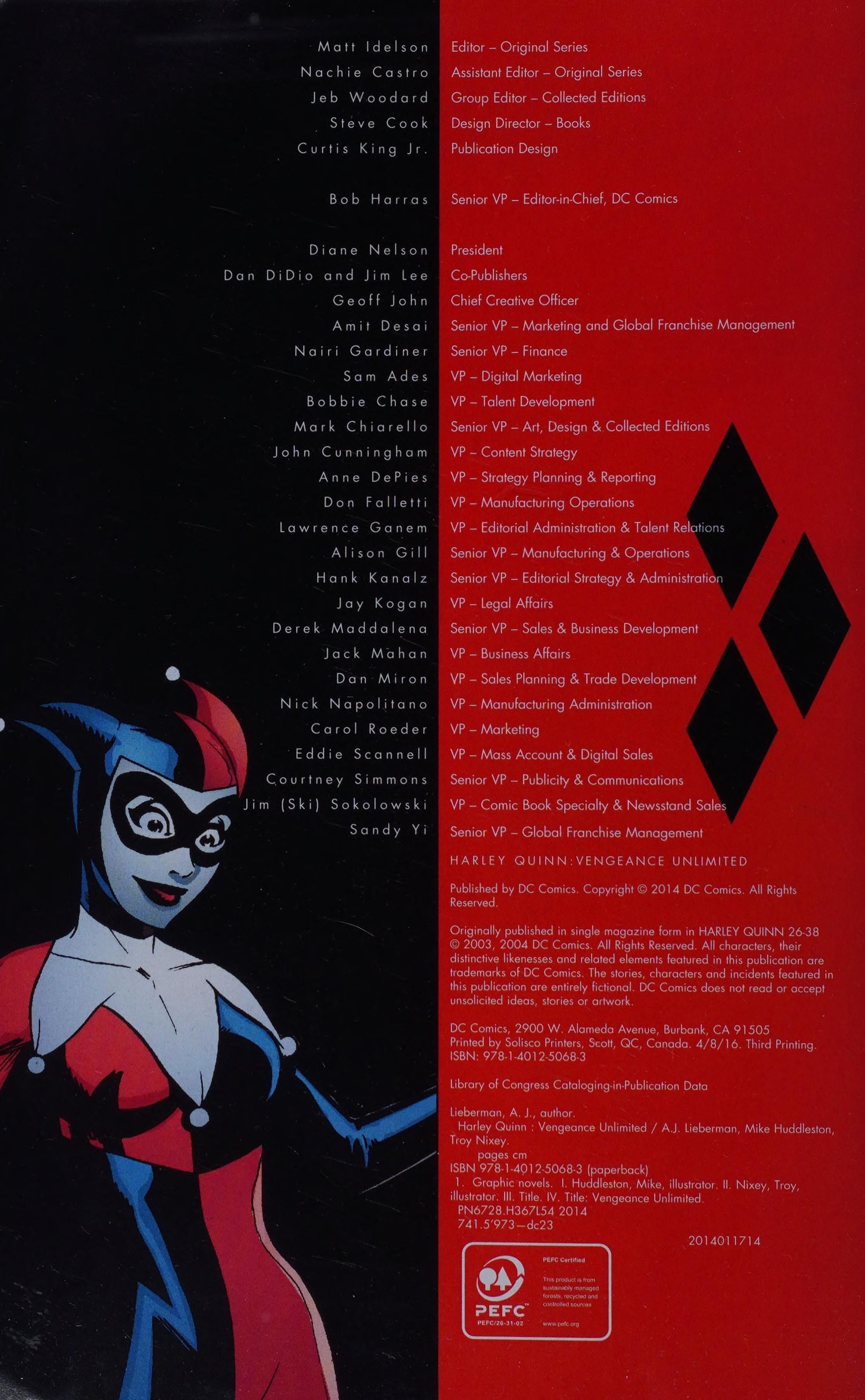 Harley Quinn: Vengeance Unlimited