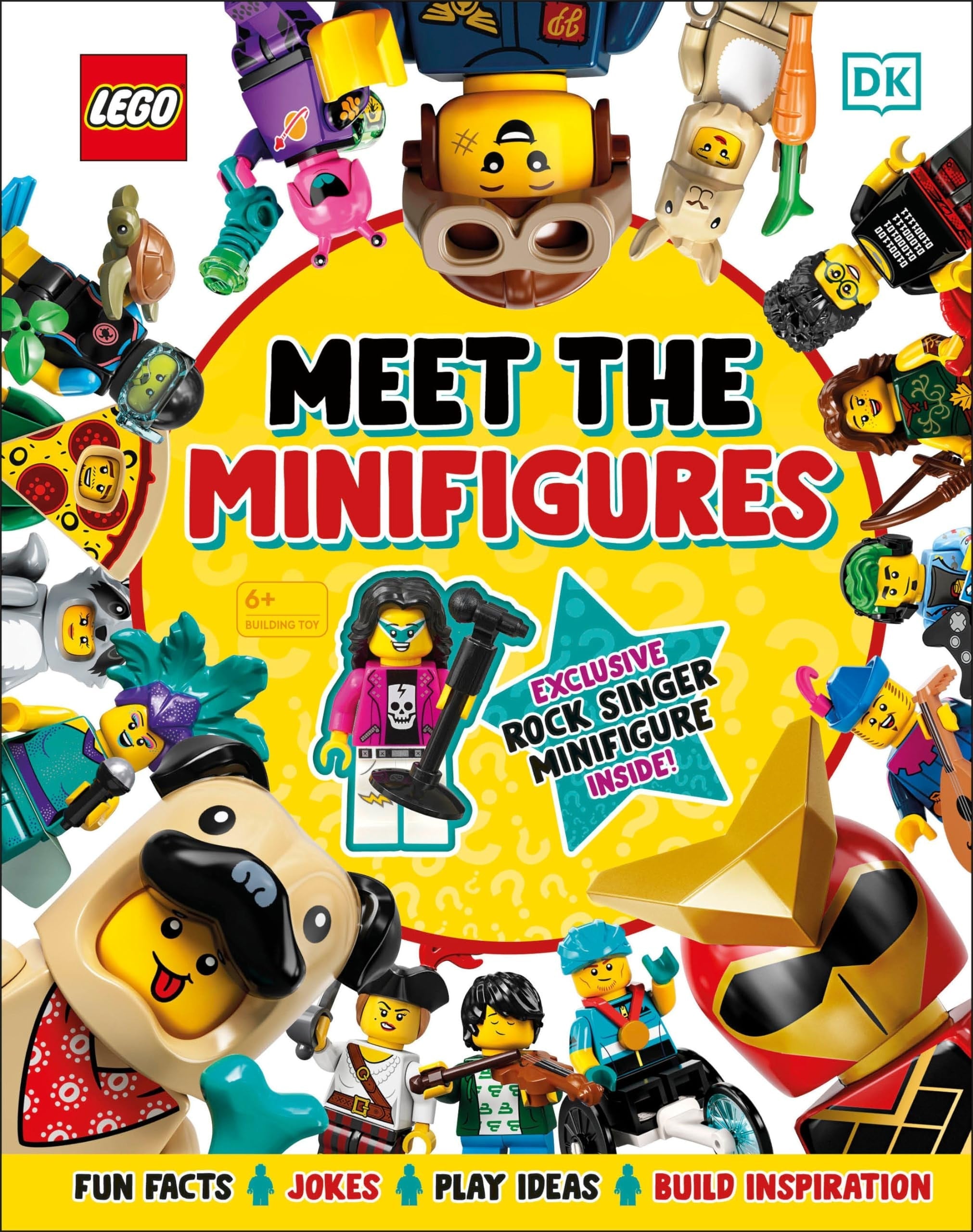 Lego Meet the Minifigures With Exclusive Lego Rockstar Minifigure