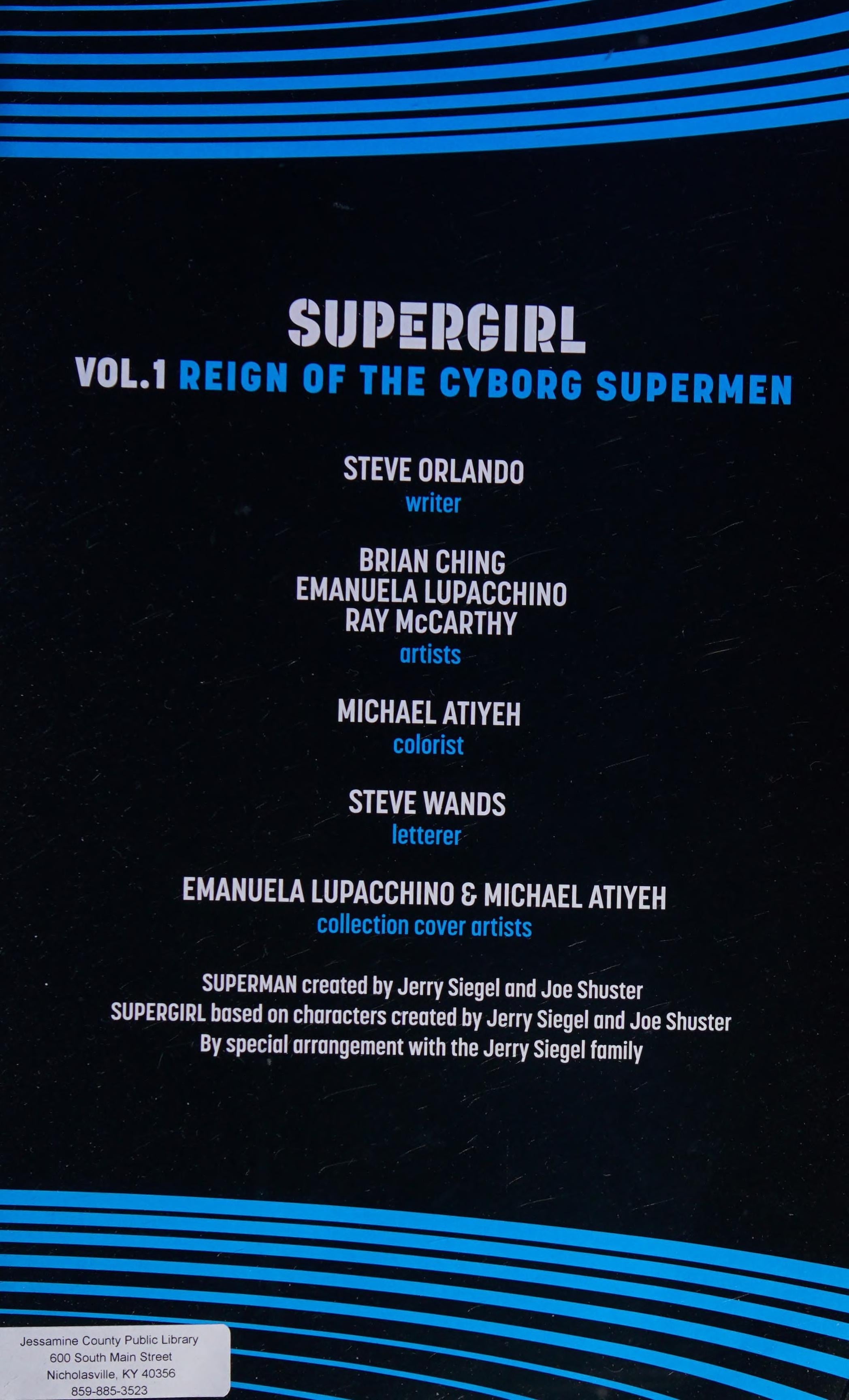 Supergirl Vol. 1: Reign of the Cyborg Supermen (Rebirth)