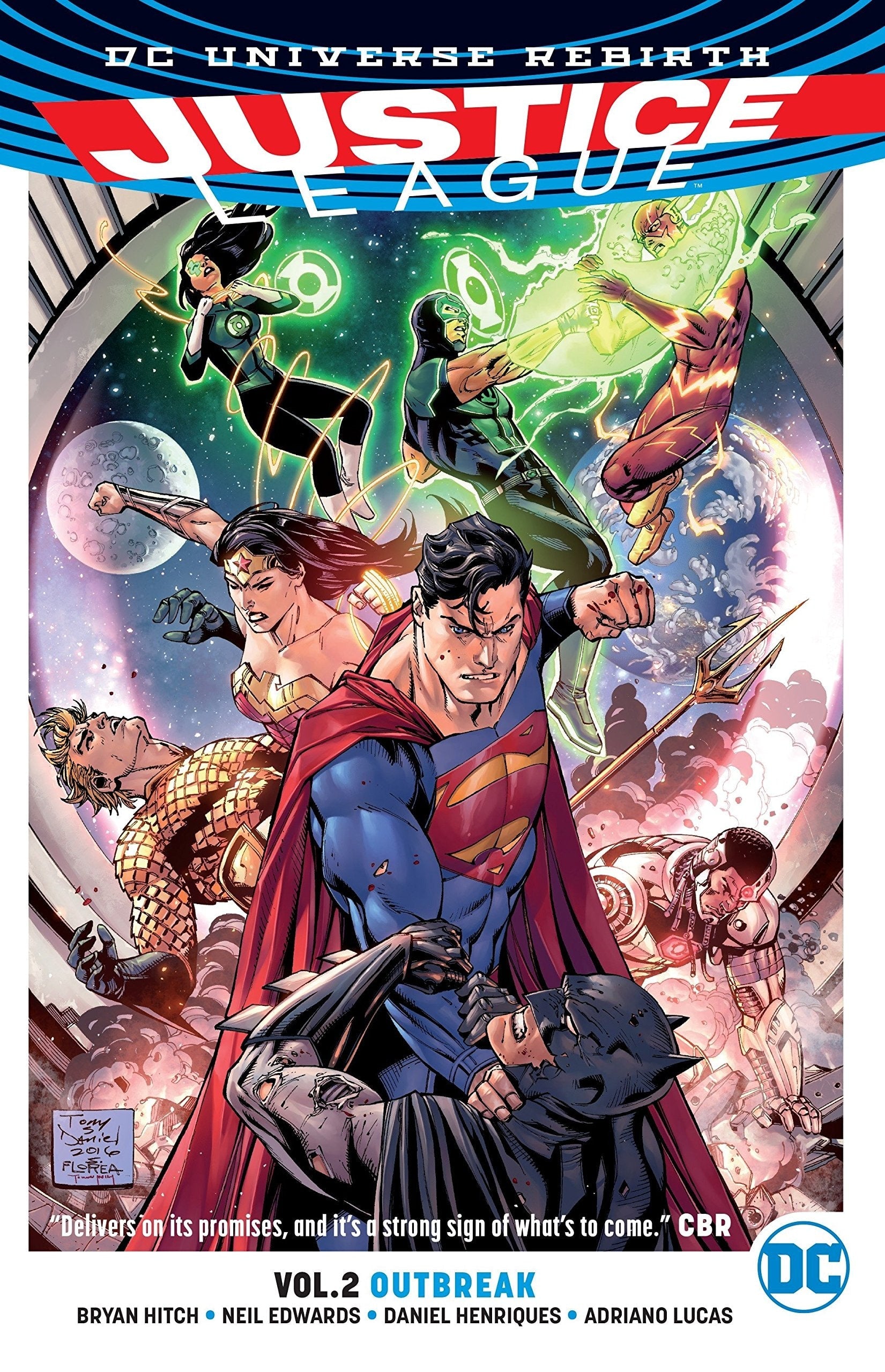 Justice League Rebirth Deluxe Edition. Book 1