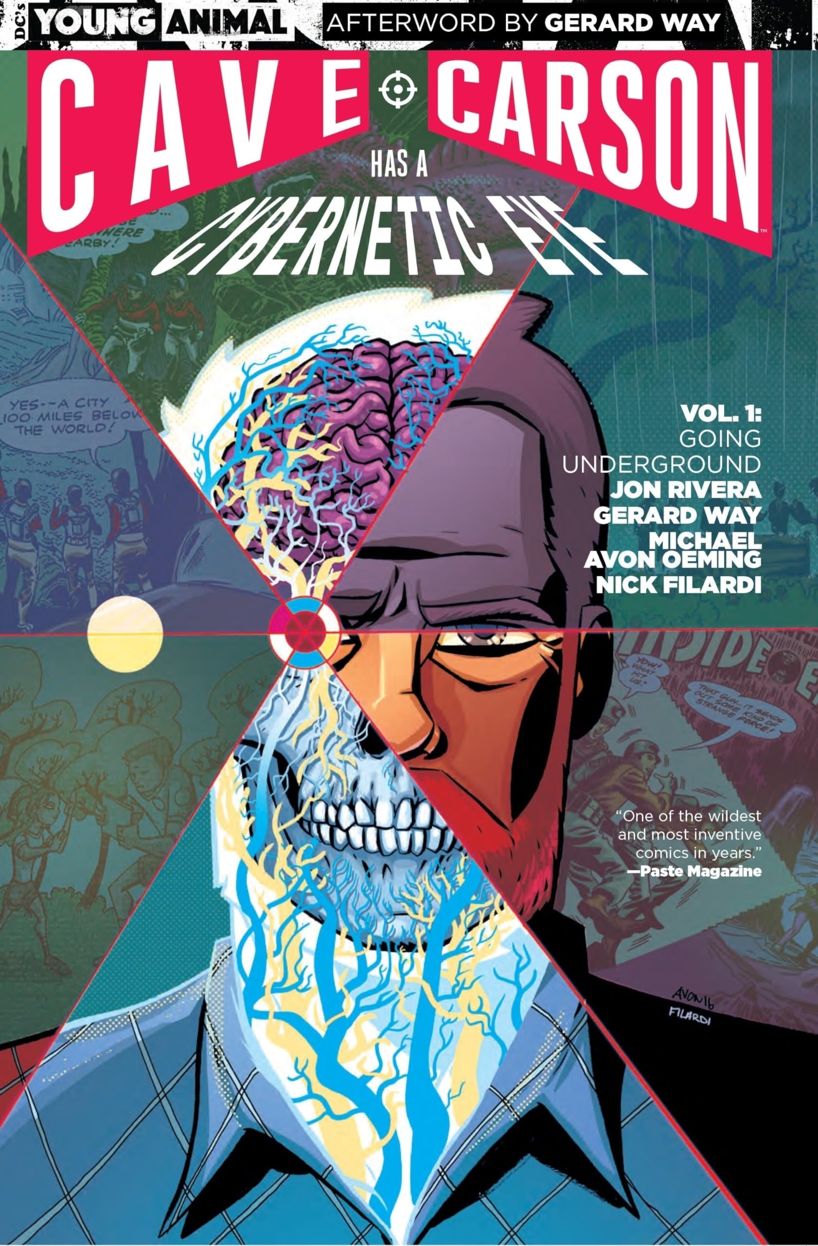 Cave Carson Has a Cybernetic Eye Vol 1 G