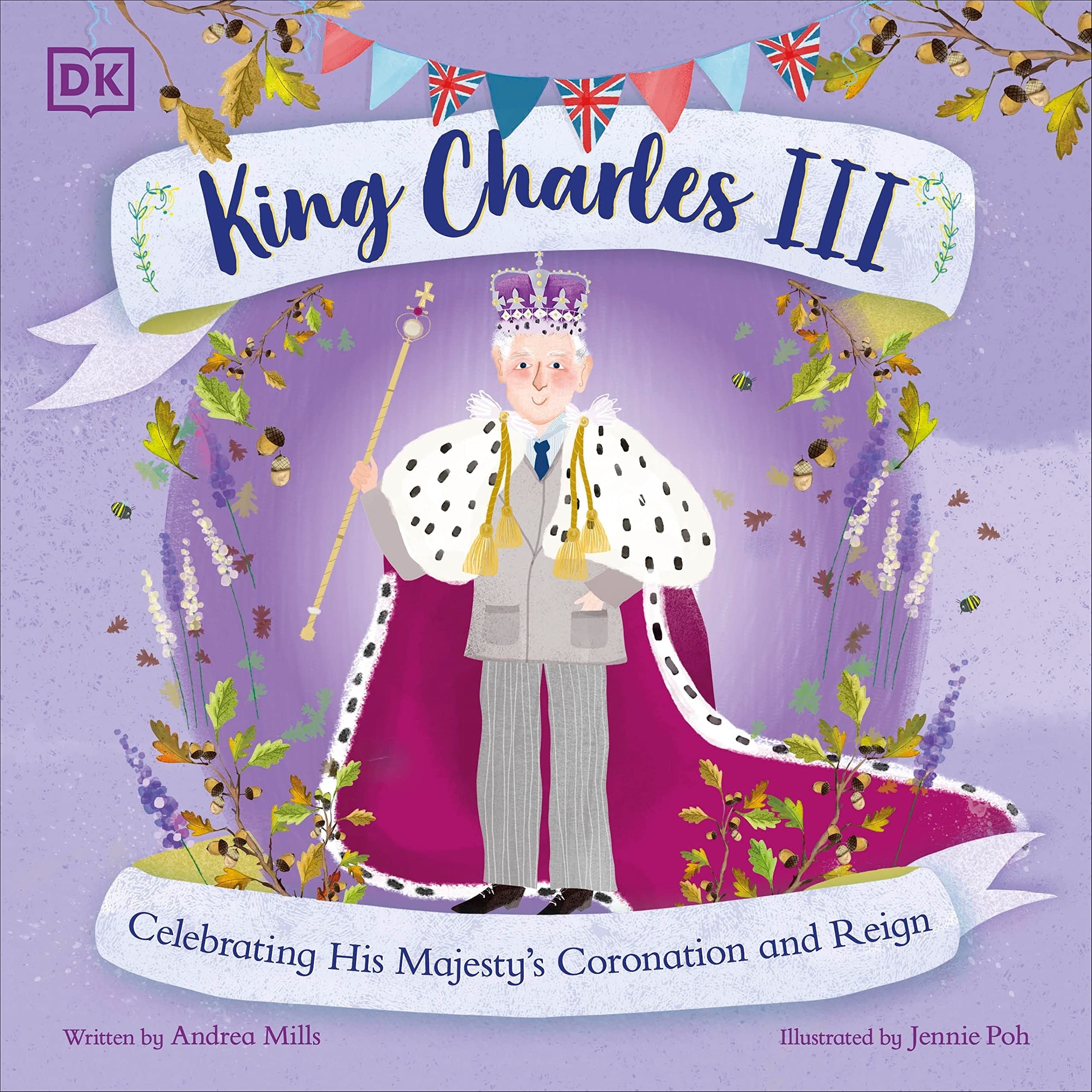 King Charles III Celebrating His Majesty's Coronation and Reign