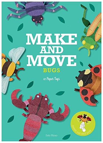 Make & Move: Bugs 12 Paper Puppets To Press Out and Play