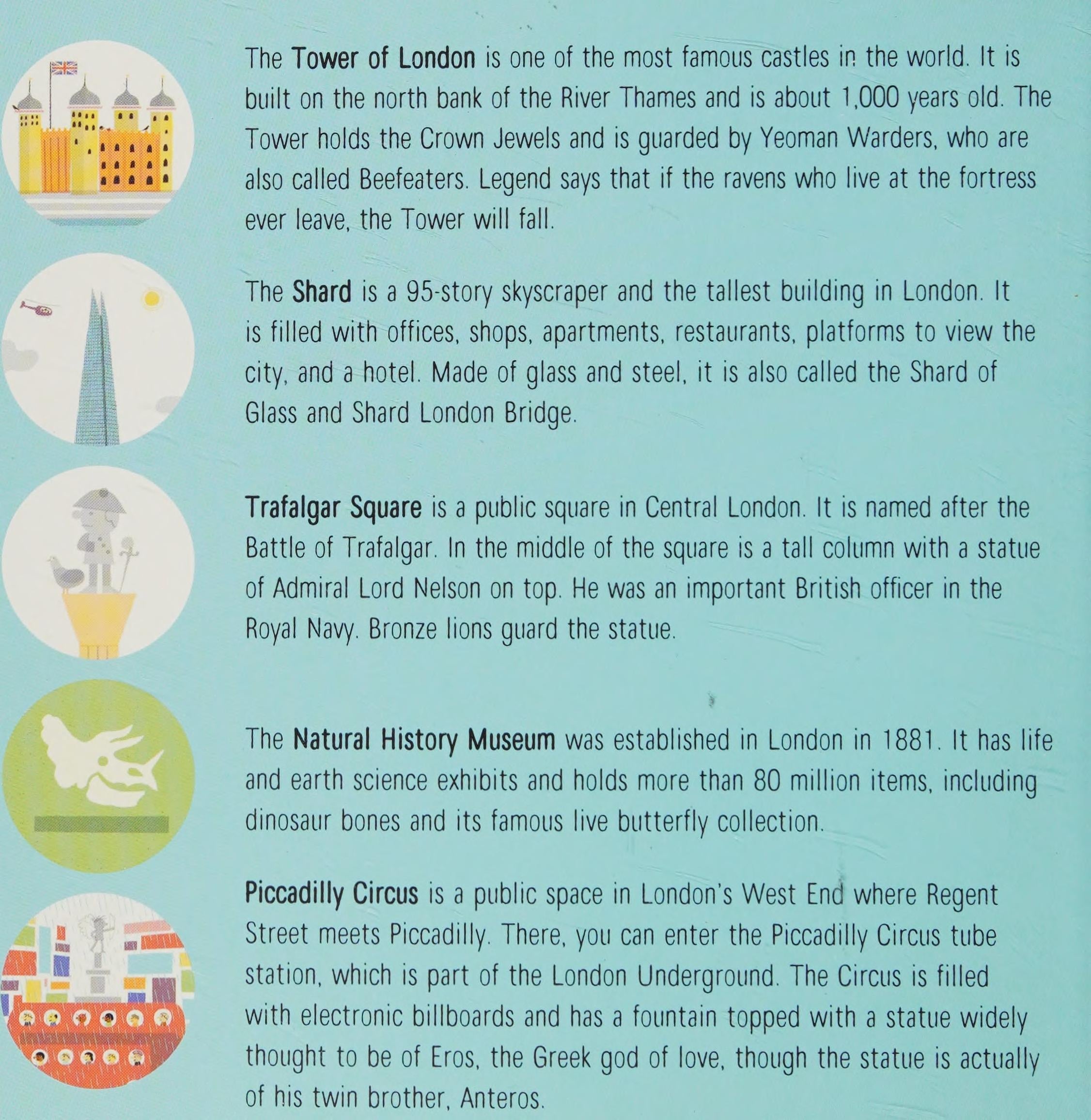 My Little Cities: London (Travel Books for Toddlers, City Board Books)