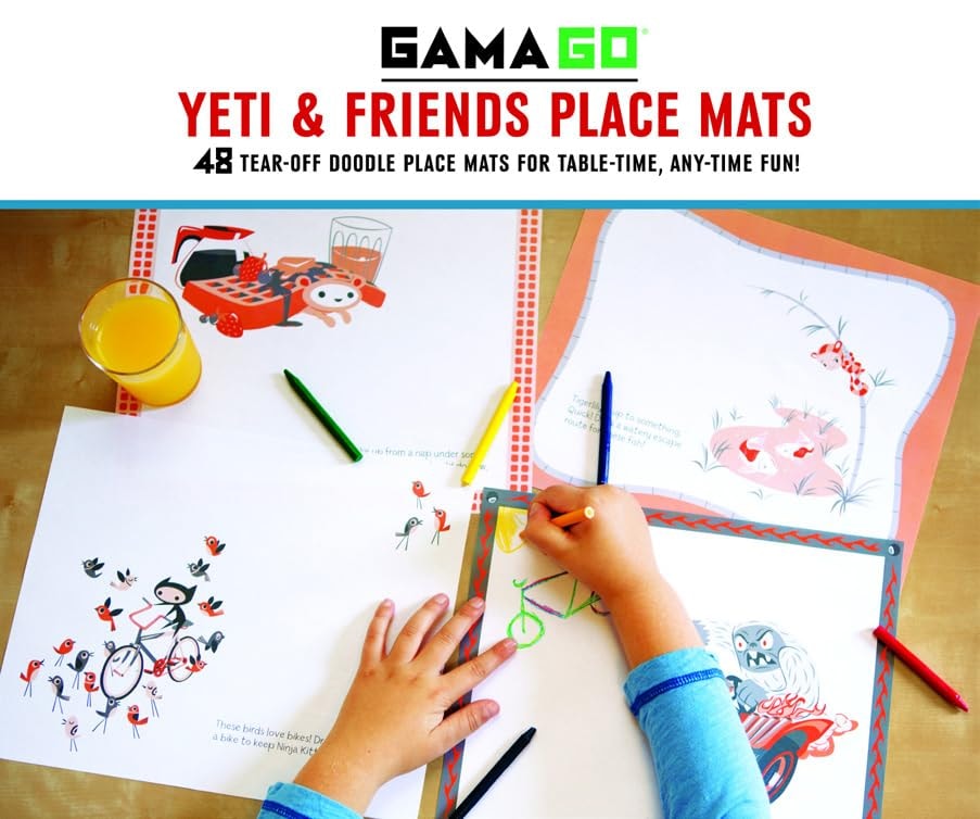 GAMAGO Yeti & Friends Place Mats