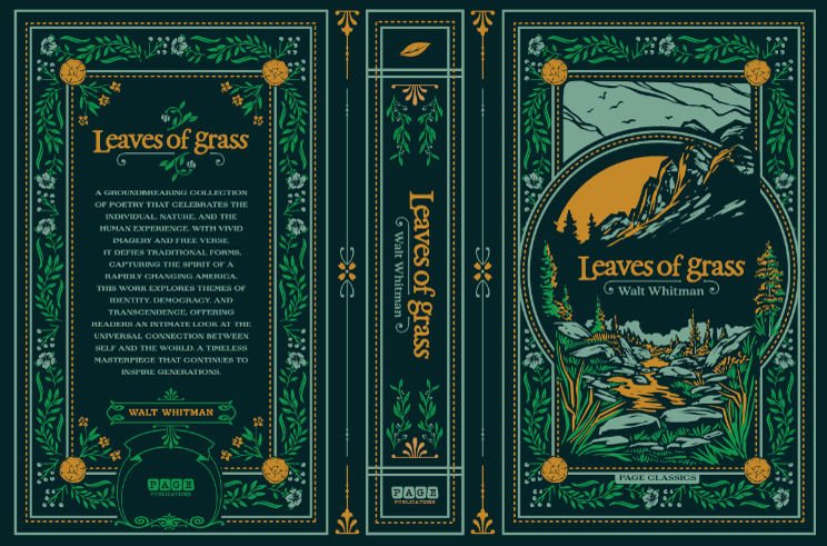 Leaves of Grass Walt Whitman (Hard Cover)