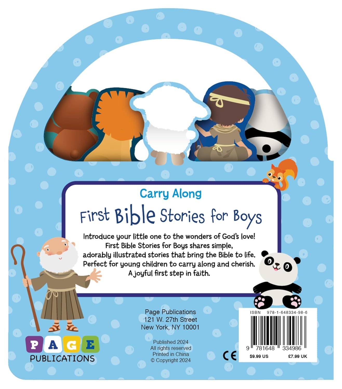 FIRST BIBLE STORIES FOR BOYS