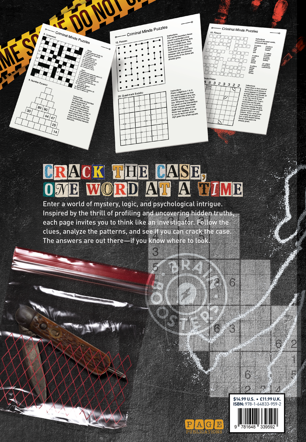 Criminal Minds Puzzle Book