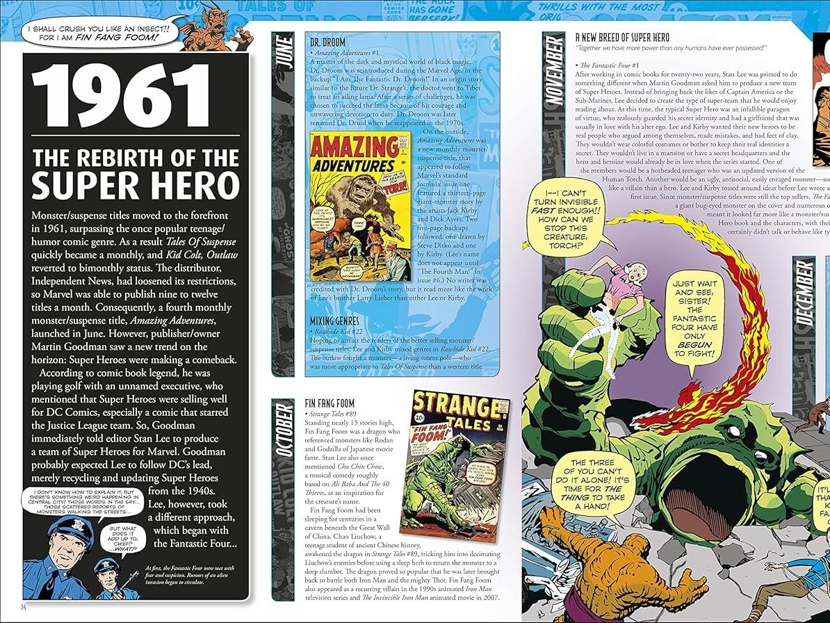 Marvel Year By Year: A Visual History (New Edition) - Fully Updated With Iconic Covers And Rare Artwork For Comic Book Fans Collectors And Pop Culture Enthusiasts