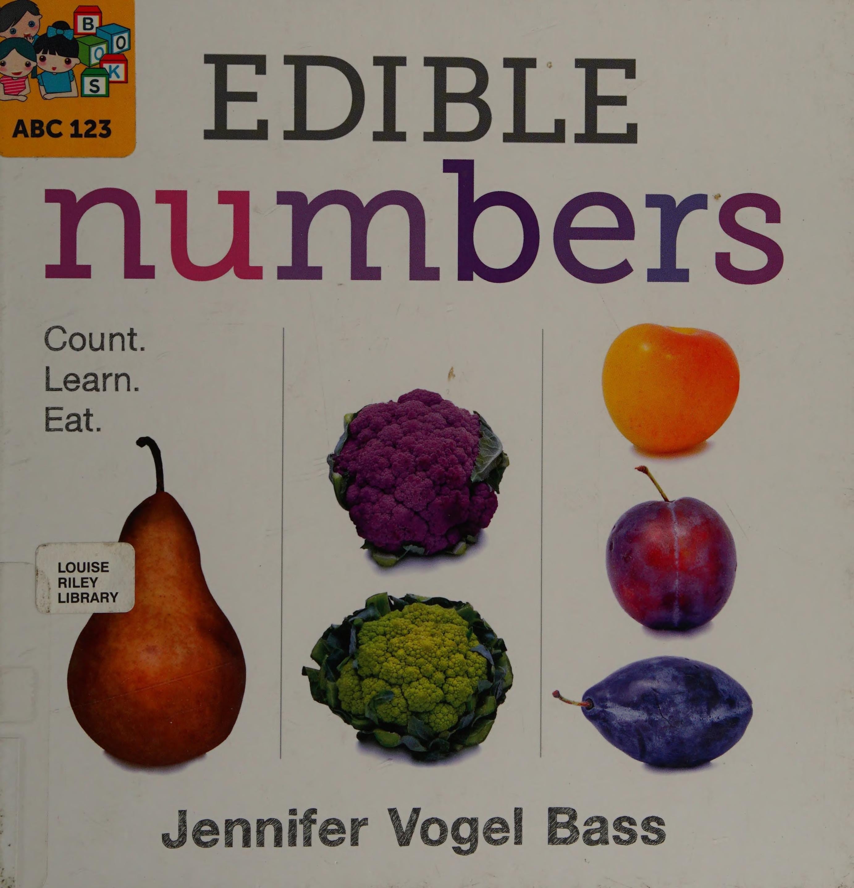 Edible Numbers Count, Learn, Eat