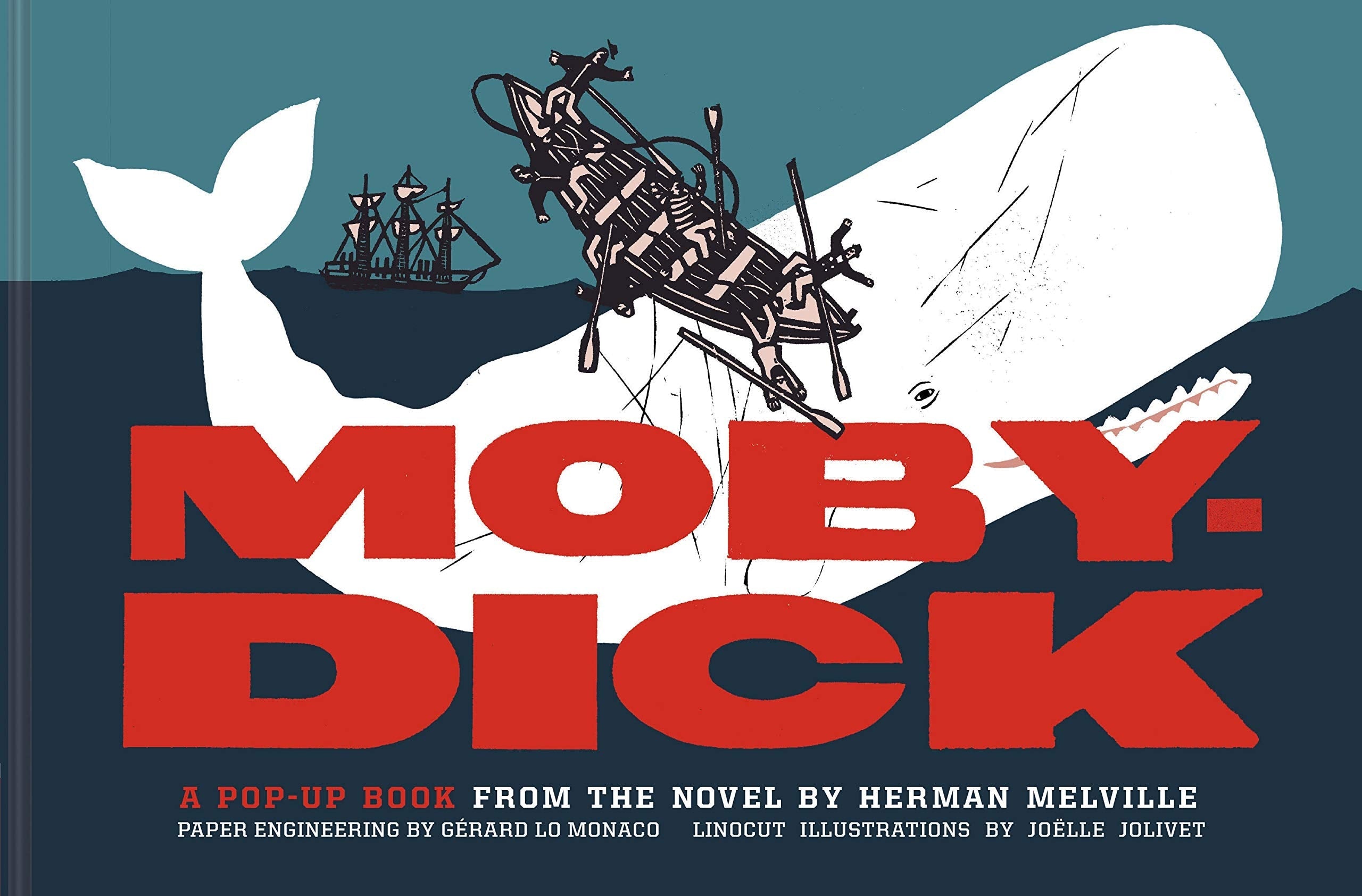 Moby-Dick A Pop-Up Book from the Novel by Herman Melville (Pop Up Books for Adults and Kids, Classic Books for Kids, Interactive Books for Adults and Children)