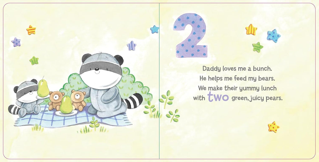 1 2 3 Daddy Loves Me! (Padded Board Book) — A Sweet Counting Story About Love, Learning, and Daddy Time