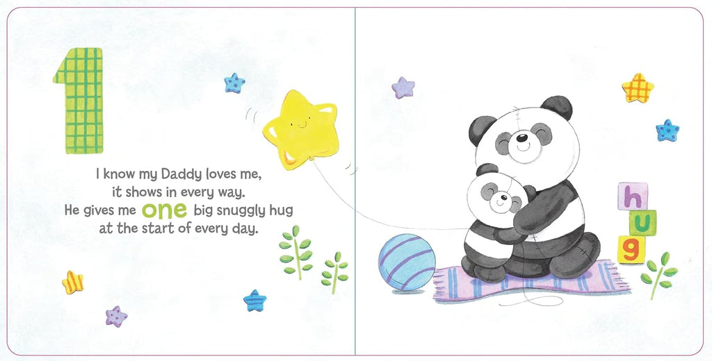 1 2 3 Daddy Loves Me! (Padded Board Book) — A Sweet Counting Story About Love, Learning, and Daddy Time