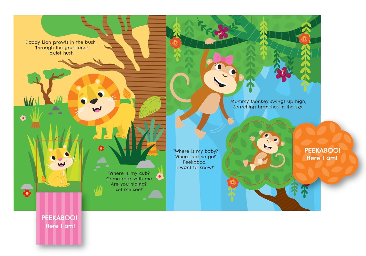 LIFT-THE-FLAP: Peekaboo, Baby! – An Interactive Lift-the-Flap Board Book for Toddlers