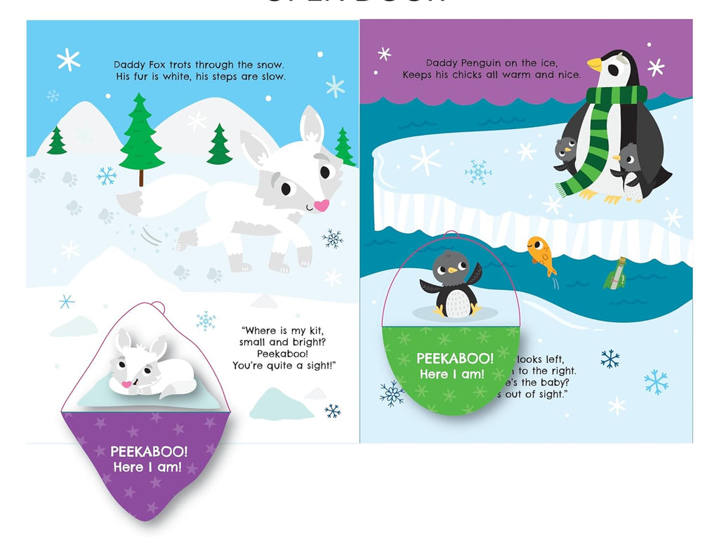 LIFT-THE-FLAP: Peekaboo, Baby! – An Interactive Lift-the-Flap Board Book for Toddlers