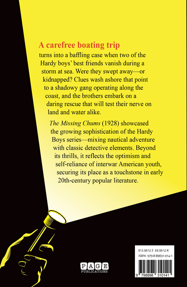 The Missing Chums (The Hardy Boys Book 4)