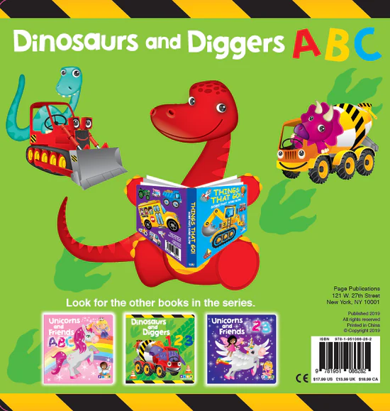 Dinosaurs and Diggers ABC (Picture Book)