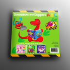 Dinosaurs and Diggers ABC (Picture Book)