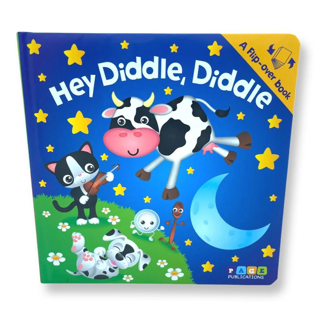 A Flip-over book: Hey Diddle, Diddle / Mary Had a Little Lamb (Picture Book)