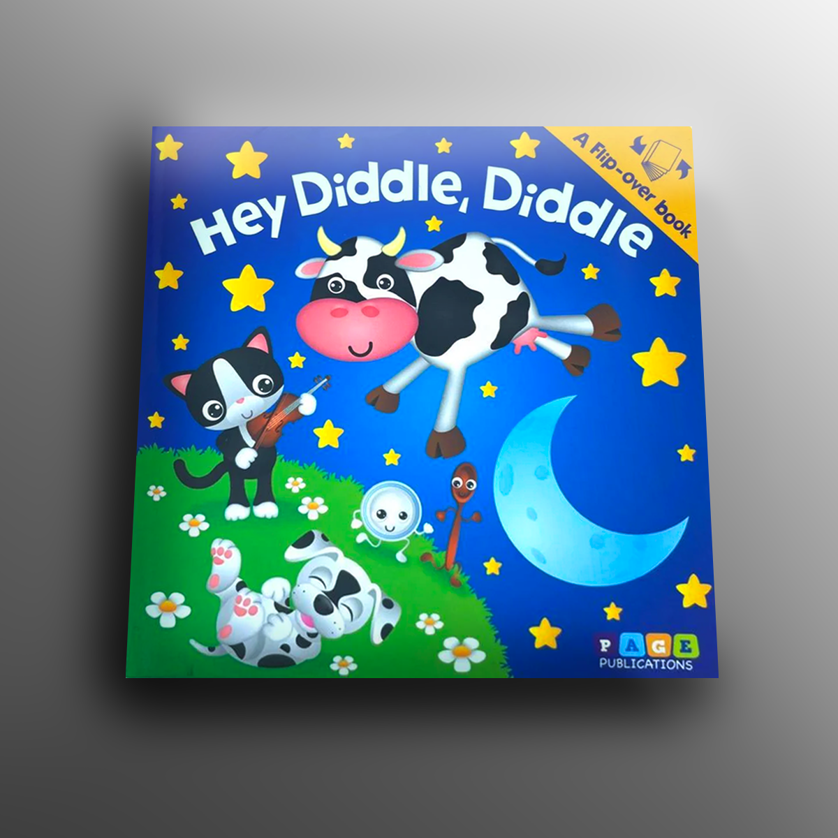A Flip-over book: Hey Diddle, Diddle / Mary Had a Little Lamb (Picture Book)