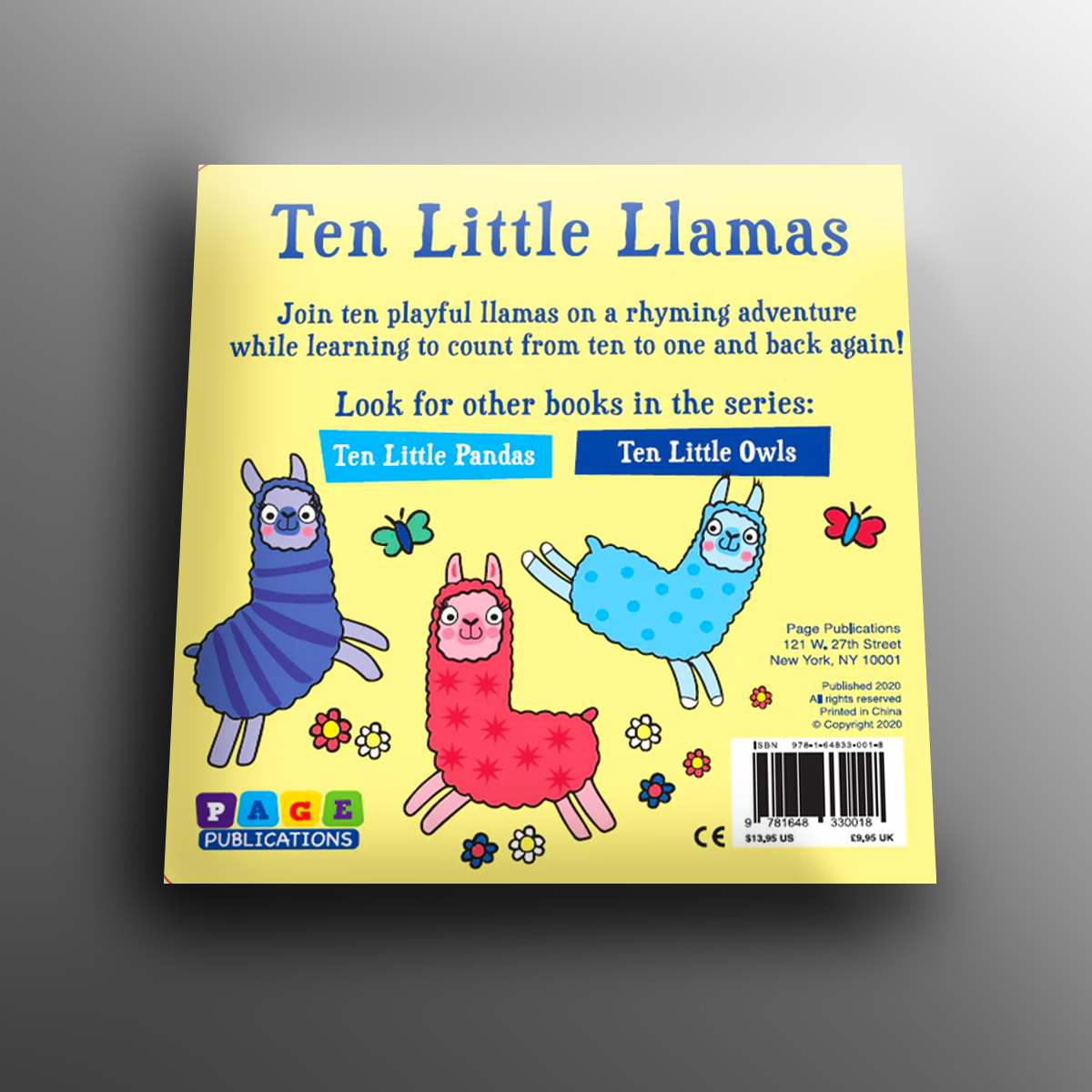 Ten Little Llamas (Picture Book)