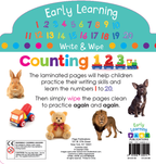 Write and Wipe: Counting 123