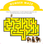 Write and Wipe: Counting 123