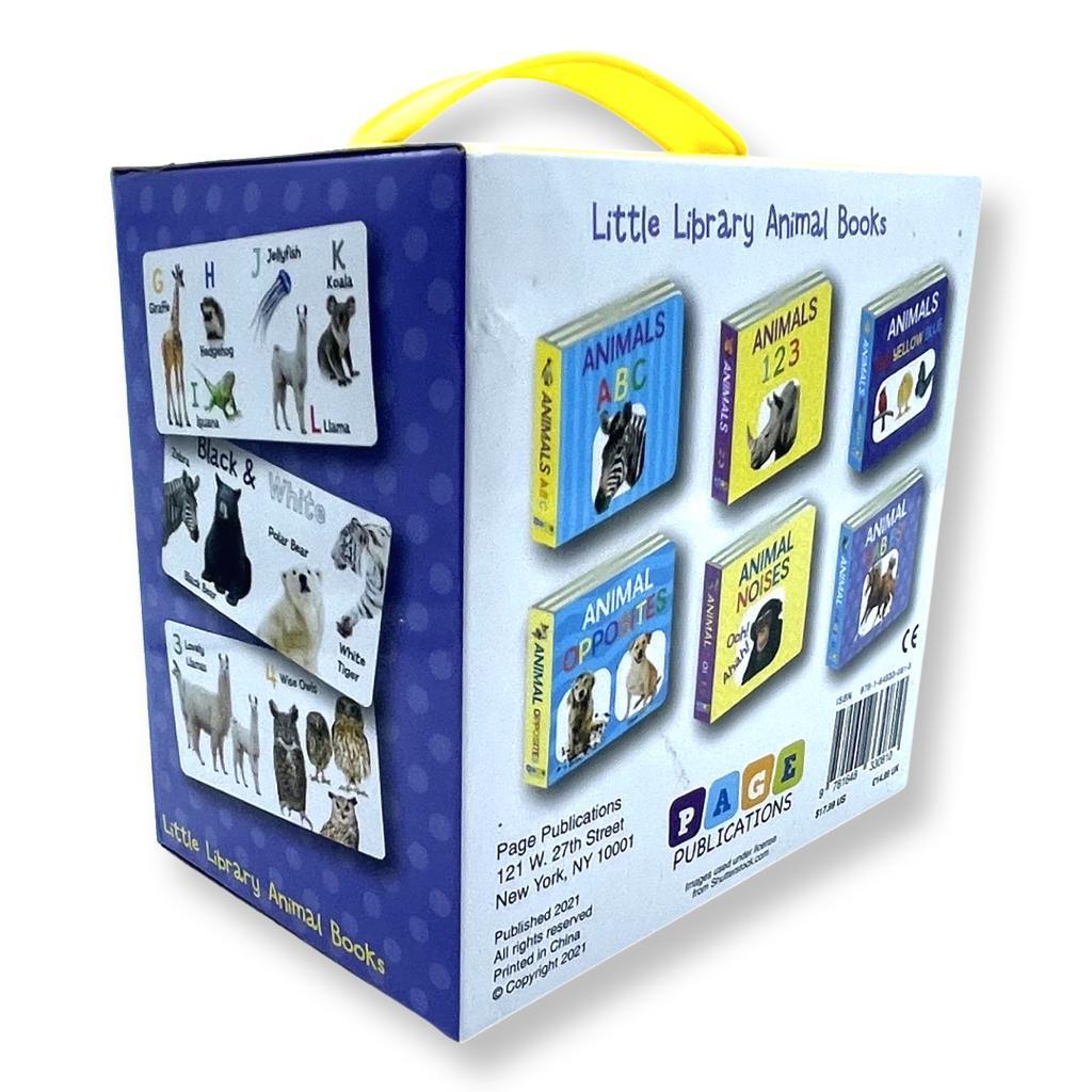 Little Library Animal Books (6 Book Set)