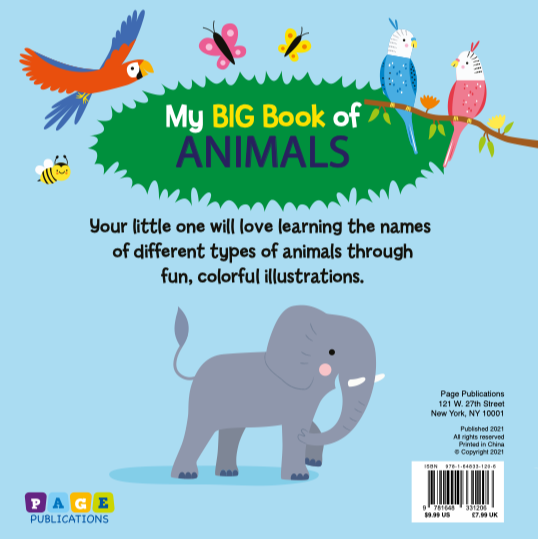 My Big Book of Animals (Picture Book)