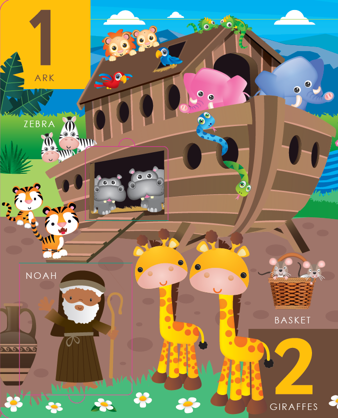 Lift the Flap: Bible 123