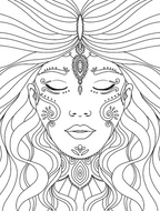 Creative Pages Coloring Book Mindful Bliss