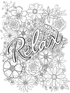 Creative Pages Coloring Book Mindful Bliss