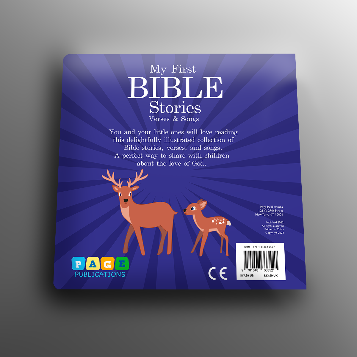 My First Bible: Stories, Verses and Songs (Board Book)