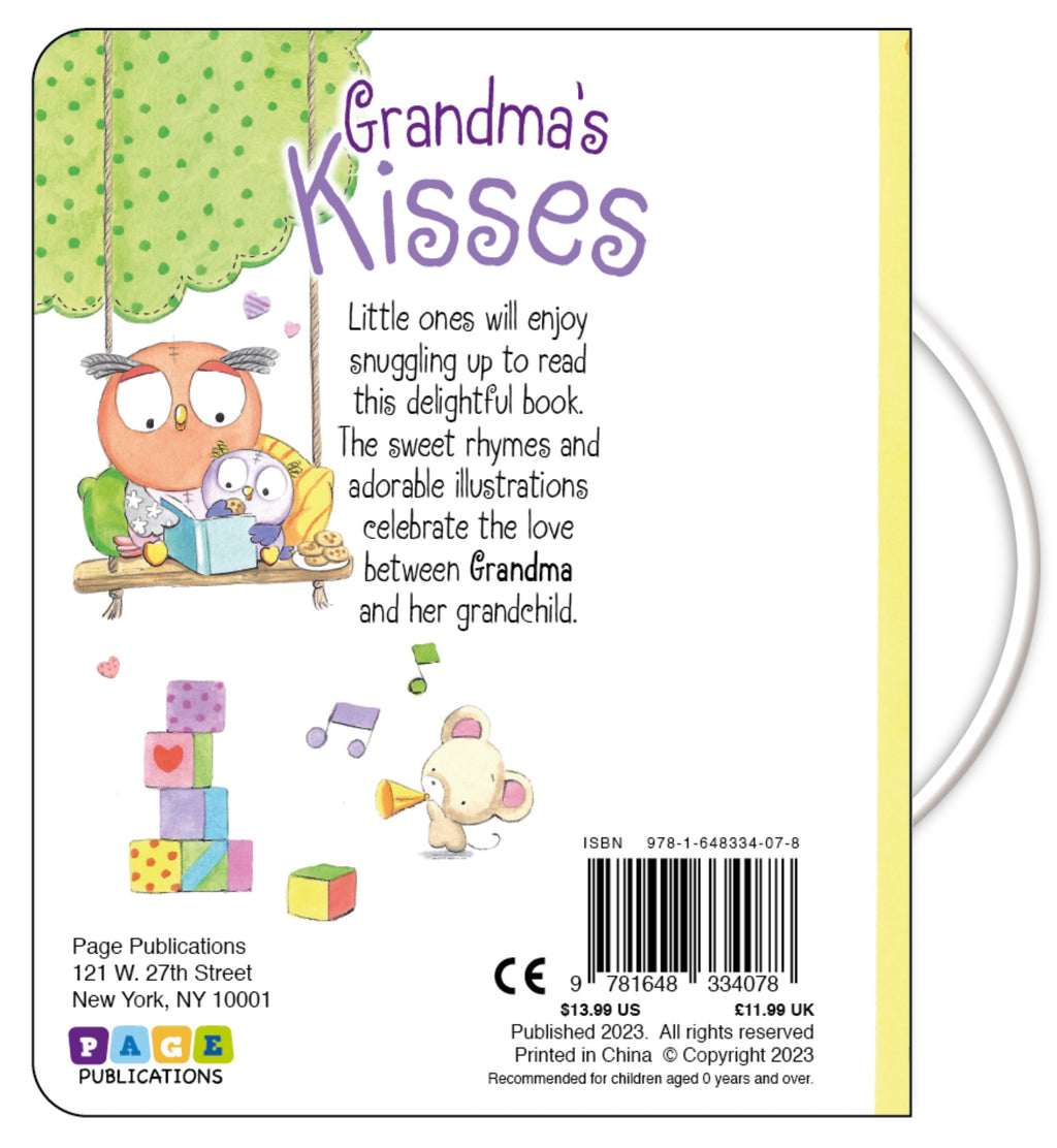 GRANDMA'S KISSES (Board Book)