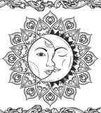 Tarot Coloring Book