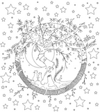 Witchcraft Coloring Book