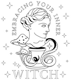Witchcraft Coloring Book